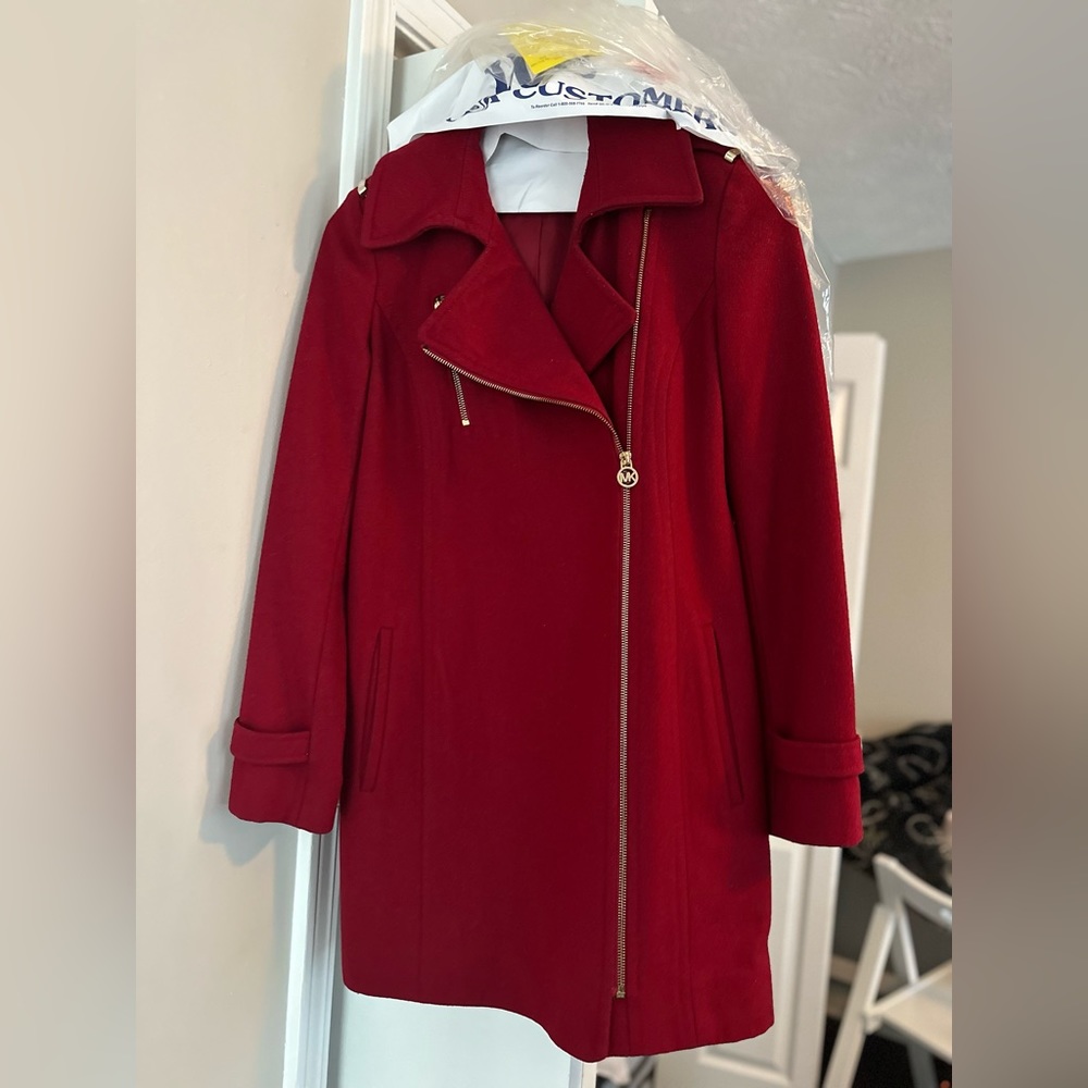 Micheal Kors Red Coat